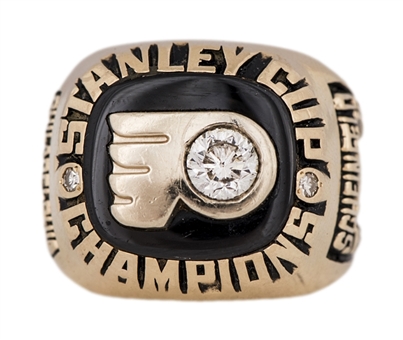1973-74 Philadelphia Flyers Stanley Cup Championship Ring Presented To Lou Scheinfeld (Scheinfeld LOA)